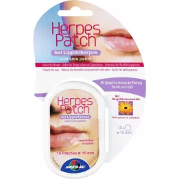 HERPES PATCH pour lherpès des lèvres 15 mm, 15 pc