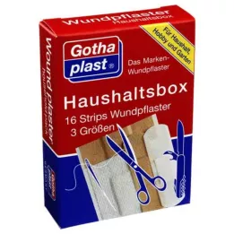 GOTHAPLAST Bandes de boîte ménagère, 16 pièces