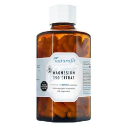 Naturafit Magnésium 130 Capsules Citr, 240 pc