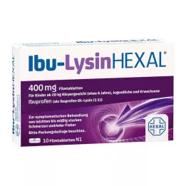 IBU-LYSINHEXAL Comprimés pelliculés, 10 pièces