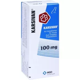Karsivan 100 mg pour chiens, 60 pc