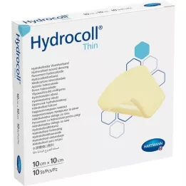 HYDROCOLL Pansement mince 10x10 cm, 10 pièces