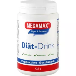 MEGAMAX Poudre de cappuccino de boisson alimentaire, 425 g