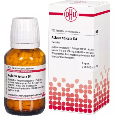 Actaea SPIC D 4, 200 pc