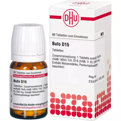 BUFO D 15 comprimés, 80 pc BUFO D 15 comprimés, 80 pc