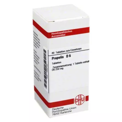 PROPOLIS D 6 comprimés, 80 pcs PROPOLIS D 6 comprimés, 80 pcs