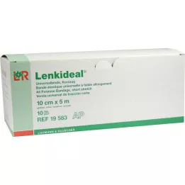 LENKIDEAL Idéalb.10 cmx5 m blanc sans bandage, en vrac, 10 pièces