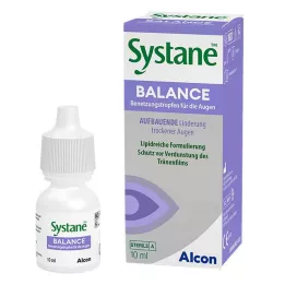 SYSTANE BALANCE Gouttes lubrifiantes pour les yeux, 10 ml