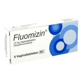 FLUOMIZIN Comprimés vaginaux à 10 mg, 6 pièces