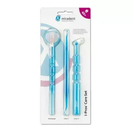 MIRADENT Kit de soins I-Prox Care Set bleu trans., 1 P