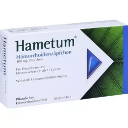 HAMETUM Suppositoires hémorroïdes, 10 pc
