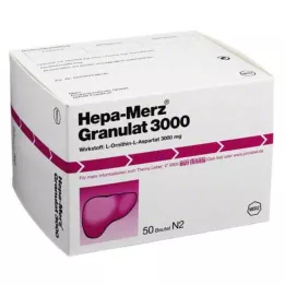 HEPA MERZ Granulés 3 000 sachets, 50 pièces