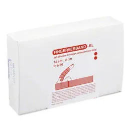 Bandage pour les doigts 2x12 cm élastique, 50 pièces