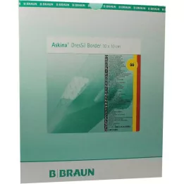 ASKINA Bordure DresSil Sil.Foamst.V.10x10 cm, 10 pièces