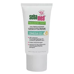 SEBAMED Crème visage 12 % oméga pour peau sèche, 50 ml