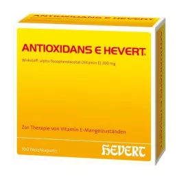 ANTIOXIDANS E Hevert Capsules douces, 100 pc