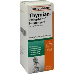THYMIAN-RATIOPHARM jus de toux, 100 ml