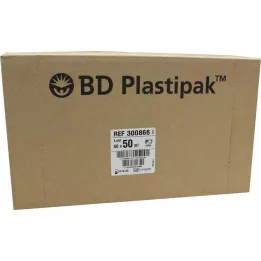 BD PLASTIPAK Spr.50 ml Luer excentrique, 60X50 ml