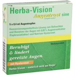HERBA-VISION gouttes pour les yeux sinusoïdales de gel, 5x0,4 ml
