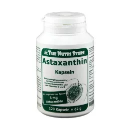 ASTAXANTHIN Gélules végétales de 6 mg, 120 pièces