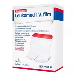 LEUKOMED Sparadrap film intraveineux 7x9 cm, 50 pcs