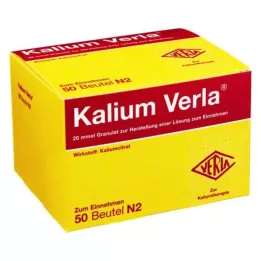KALIUM VERLA Sachet de granulés, 50 pièces