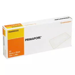 PRIMAPORE Pansement stérile 10x25 cm, 20 pièces