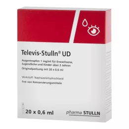 TELEVIS Stulln UD Collyre, 20X0,6 ml