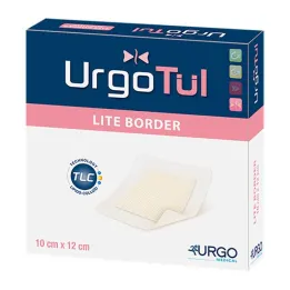 Urgotül Lite Border 10x12 cm Bandage, 10 pc