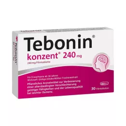 TEBONIN konzent 240 mg comprimés pelliculés, 30 pcs