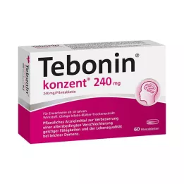 TEBONIN konzent 240 mg comprimés pelliculés, 60 pcs