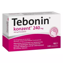 TEBONIN konzent 240 mg comprimés pelliculés, 120 pcs
