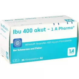 IBU 400 comprimés de film pharmaceutique AKUT-1A, 30 pc