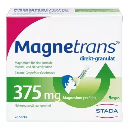 MAGNETRANS Granulés directs de 375 mg, 20 pièces