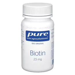 PURE ENCAPSULATIONS Gélules de biotine 2,5 mg, 60 pcs