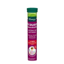 KNEIPP Comprimés effervescents de minéraux pour femmes, 15 pièces
