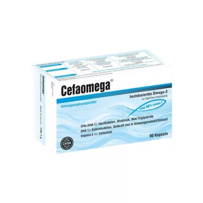 CEFAOMEGA gélules, 90 pièces CEFAOMEGA gélules, 90 pièces