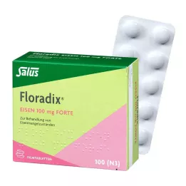FLORADIX Comprimés pelliculés de fer 100 mg forte, 100 pcs