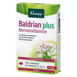 KNEIPP Dragées à la valériane et aux vitamines pour les nerfs, 40 pcs