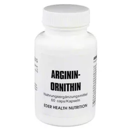 ARGININ/ORNITHIN Gélules, 60 pc