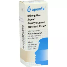 RHINOGUTTAE Arg.Diacétylotann.pro MP, 10 ml
