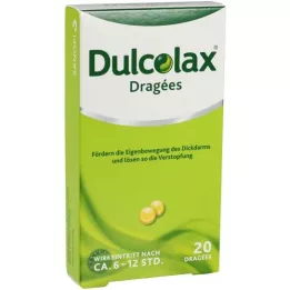 DULCOLAX Comprimés résistants gastriques des dragages, 20 pc