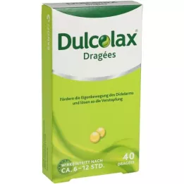 DULCOLAX Comprimés résistants gastriques des dragages, 40 pc