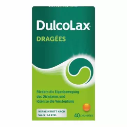 DULCOLAX Dragées comprimés gastro-résistants, 40 pcs