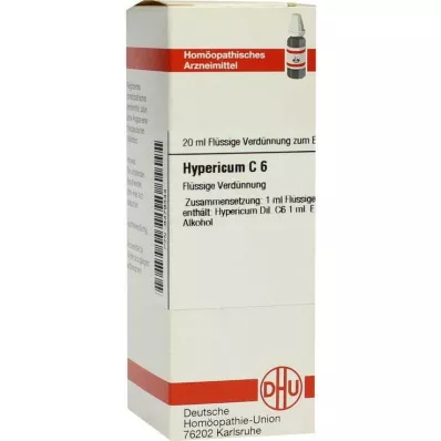 HYPERICUM Dilution C 6, 20 ml
