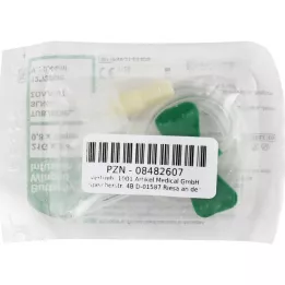 BUTTERFLY Accessoires de perfusion 21 g vert, 1 pc