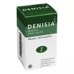 DENISIA 1 comprimé contre le rhume, 80 pcs