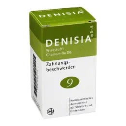 DENISIA 9 comprimés pour la dentition, 80 pièces