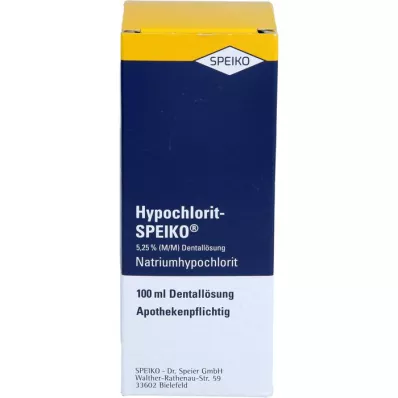 HYPOCHLORIT Solution Speiko, 100 ml HYPOCHLORIT Solution Speiko, 100 ml
