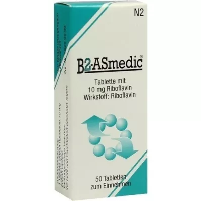 B2 comprimés asmedic, 50 pc
